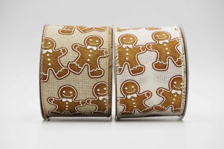 Gingerbread Men Wired Ribbon_ALL